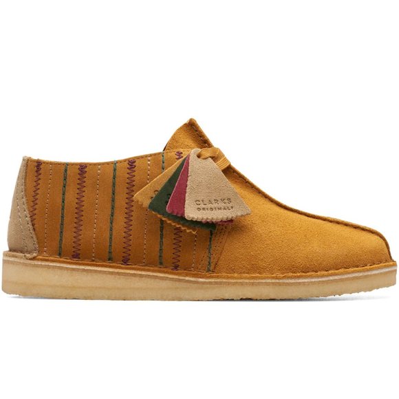 Clarks Desert Trek Dark Ochre Suede main image 4